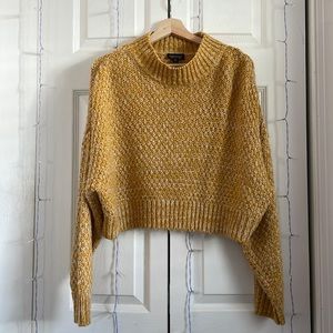 Topshop Knit Crop Sweater